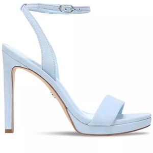 Sam Edelman Women's Jade Platform Sandals - Riveria Blue - Size 9.5